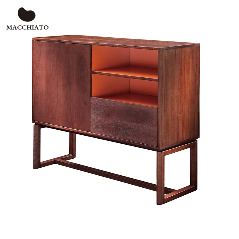 Walnut Wood Sideboard Cabinet with High Quality