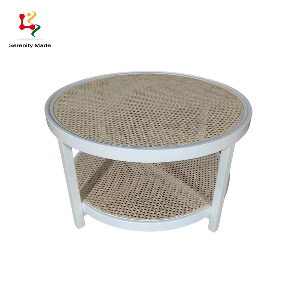 Dining Table Bedroom Wooden Rattan Glass Decoration Bedside Tables