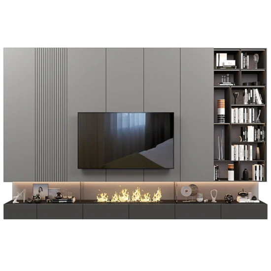 PA Neuestes Design Smart Living Room Home Furniture Moderne Luxus-TV-Ständerschränke