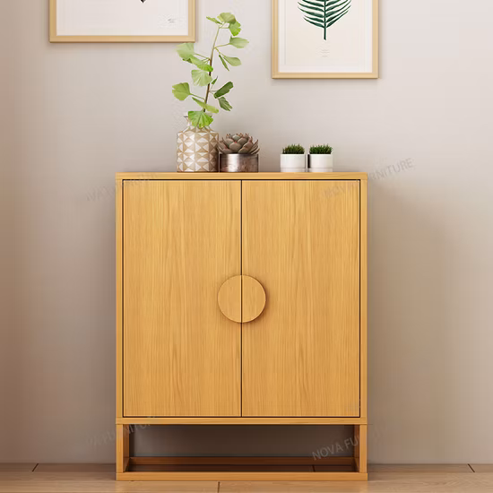 Gdlt Esszimmermöbel, Metall-Seitenschrank, 2 Mesh-Türen, Sideboard