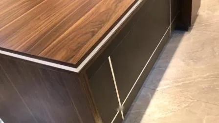 Beliebter Home Design Hotelmöbel Holzarbeitsplatz Cheftisch Büroschreibtisch (CAS